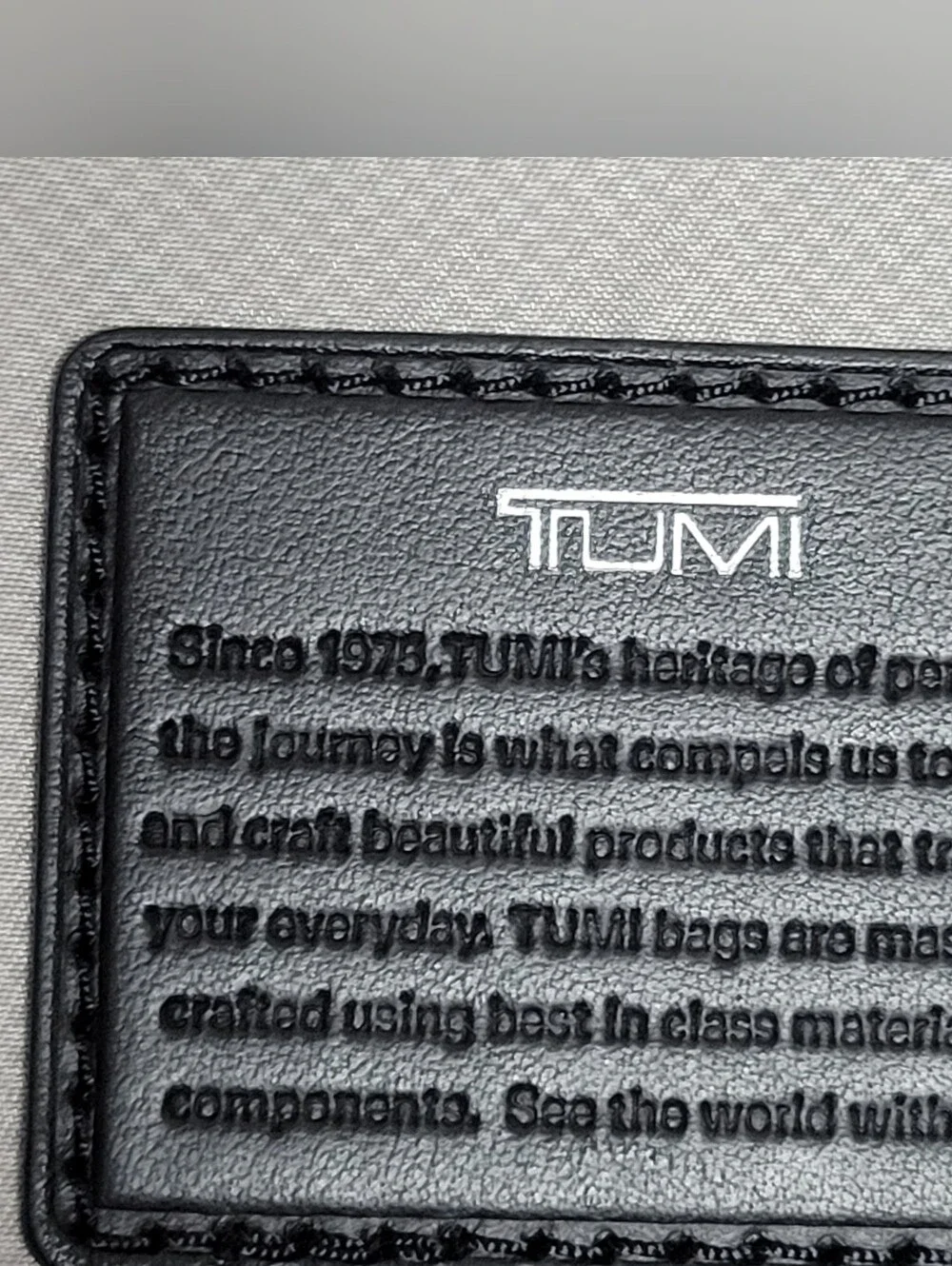 Tumi Voyageur Carson Blackpack.